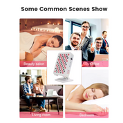 Red Light Therapy Panel for Body Face, 60 Dual-Chip LEDs, Red 660nm & Near Infrared 850nm Combo, High Power Red Light Therapy Panel for Recovery, Pain Relief, Wound Healing, Skin Health, 80W