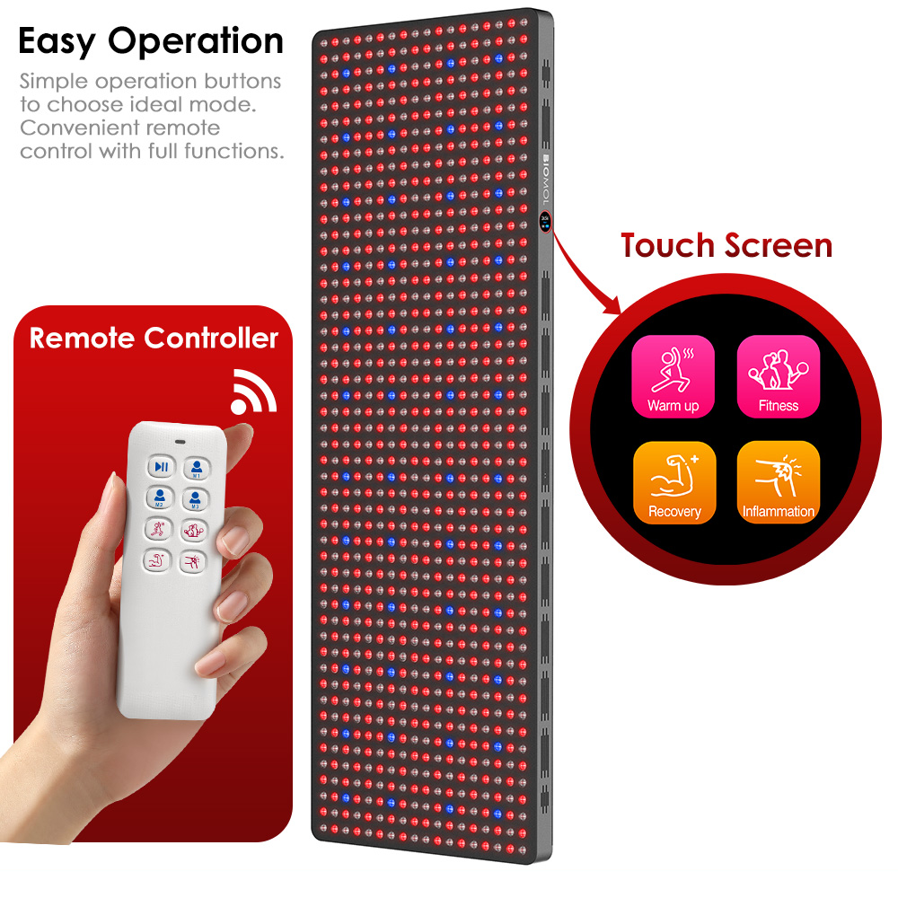 Valenluma Core Signature Elite 1500W Actual Power Consumption Red Light Therapy Panel with Electric Stand – 960 Pcs High Irradiance Infrared Therapy for Fitness & Recovery