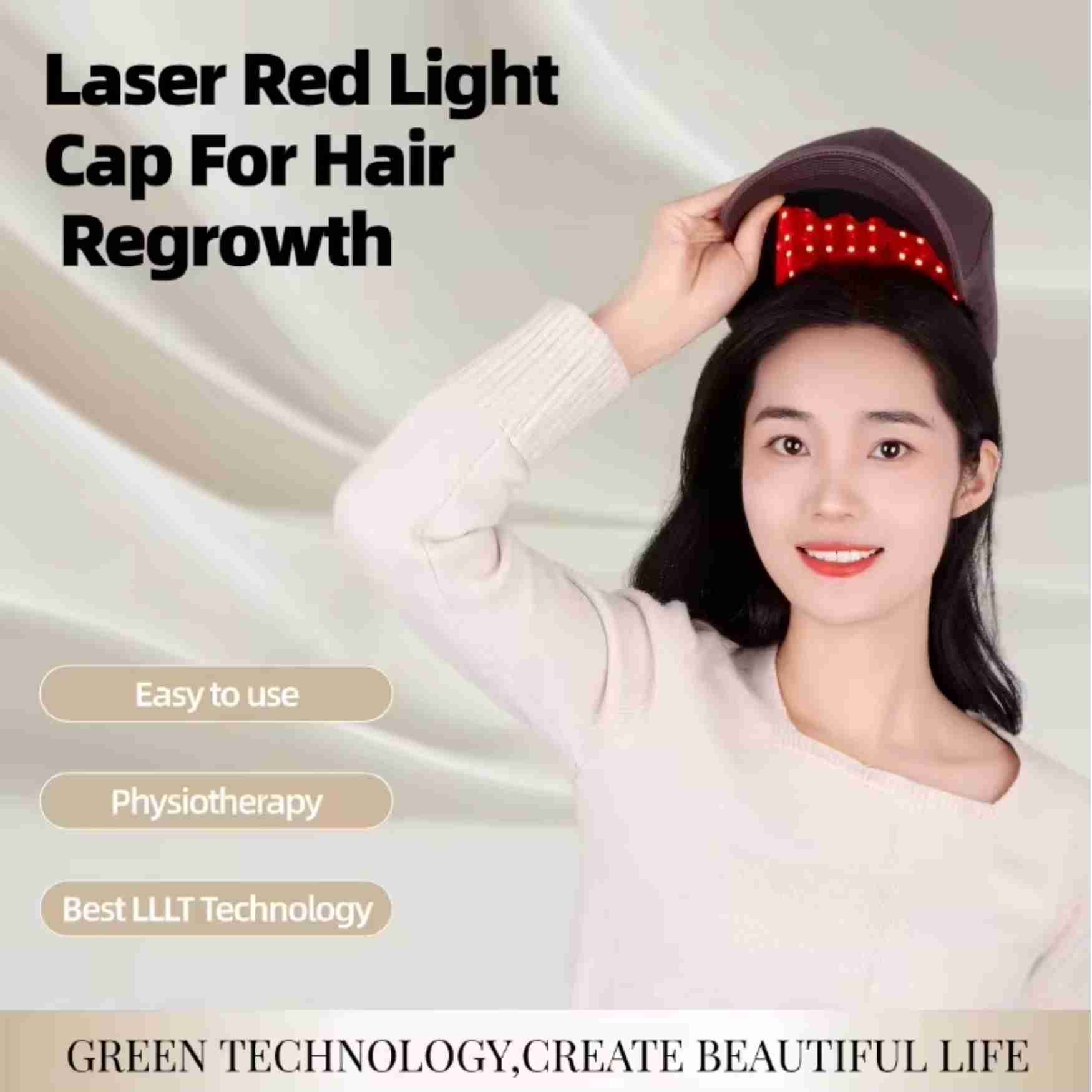Red Light Hats Massager for Scalp Health Red light caps Boost ATP production in hair follicle cells