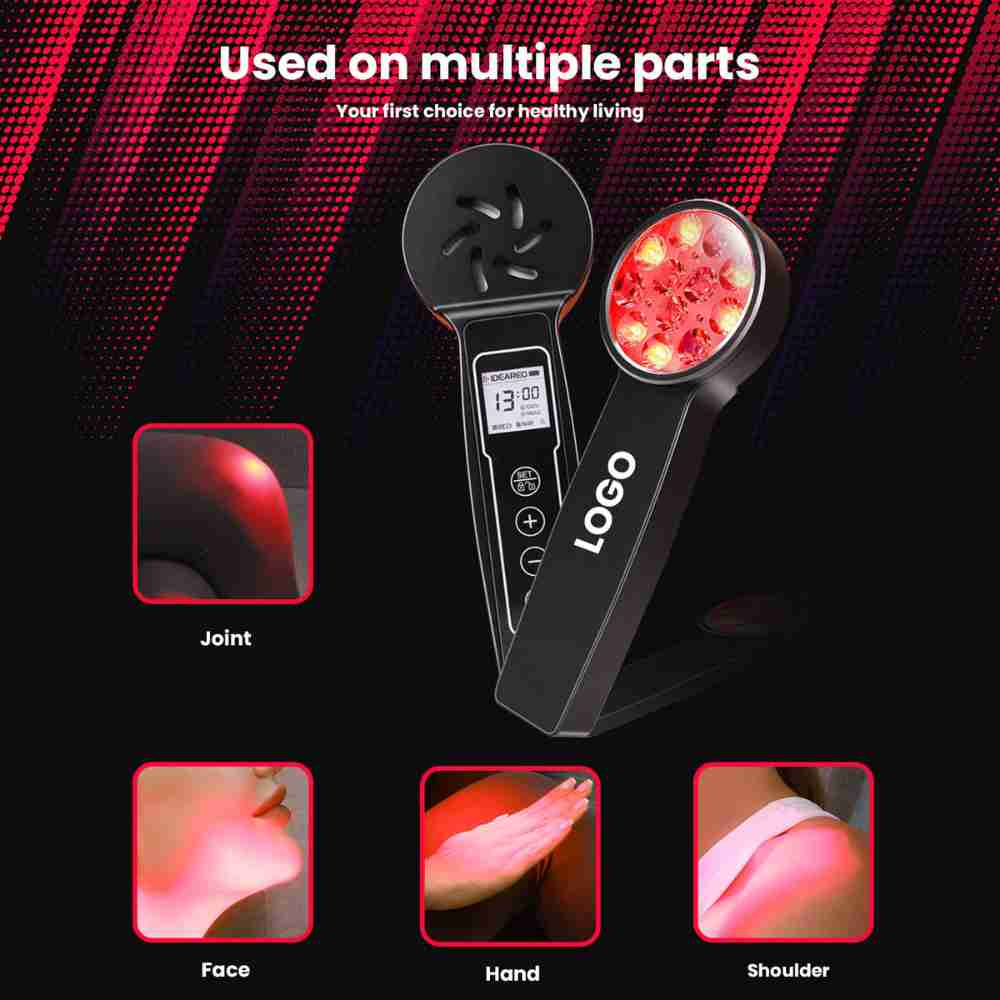 Valenluma 4 in 1 Led Facial Wand Pdt  Red Light Ems Eye Massager Red Light Photon Therapy