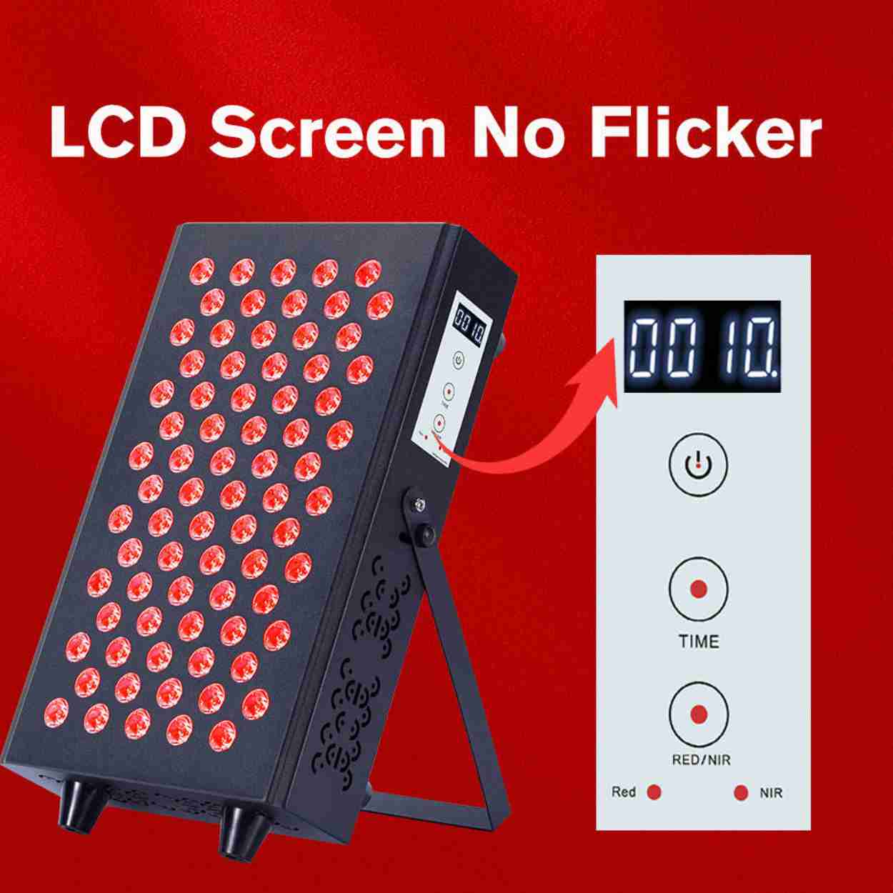 Red Light Therapy  Mini Panel Near Infrared Light Therapy  Dual Chip 630/660/810/830/850nm