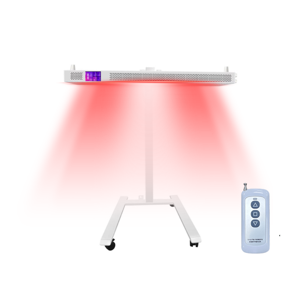 Valenluma Zenith Tero Series 1500W 7 Wavelength Full Body Red Light Therapy Panel with Stand  1500W Infrared Beauty & Recovery Light for Home, Clinic & Commercial Use