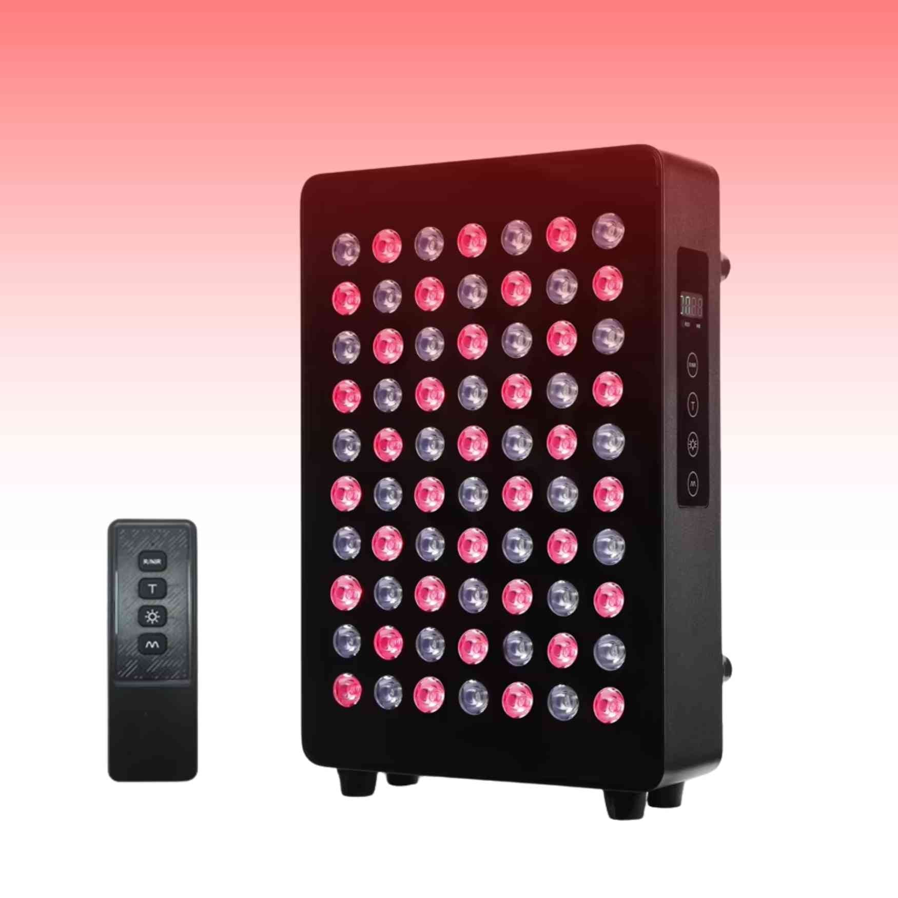 LED Red Light Therapy Mini Panel for Facial & Skin Care | 630nm–850nm Infrared Beauty Device | Valenluma
