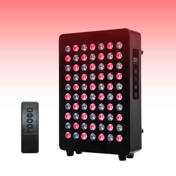 LED Red Light Therapy Mini Panel for Facial & Skin Care | 630nm–850nm Infrared Beauty Device | Valenluma
