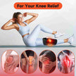 Pack of 2 Wireless Red Light Therapy & Vibration Massage Knee Brace