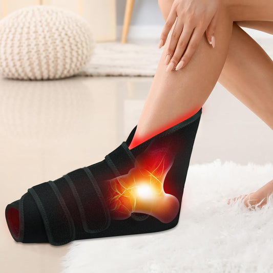 Red Light Therapy for Feet, Infrared Light Therapy for Feet Red Light Therapy Shoe Wraps Ankle Near Infrared Light Therapy Devices for Feet