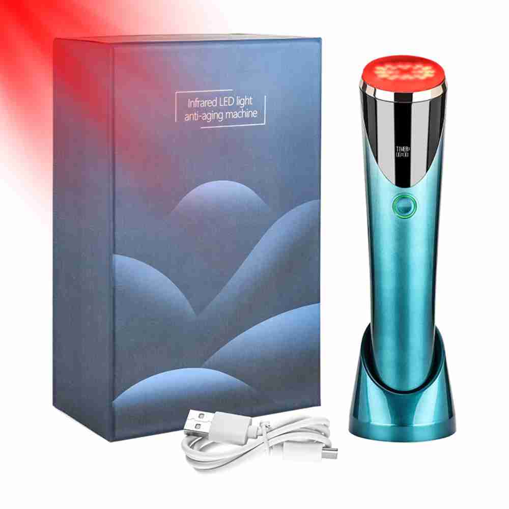 LED Light Photon Therapy Anti-Wrinkle Facial Wand Lift Skin Rejuvenation