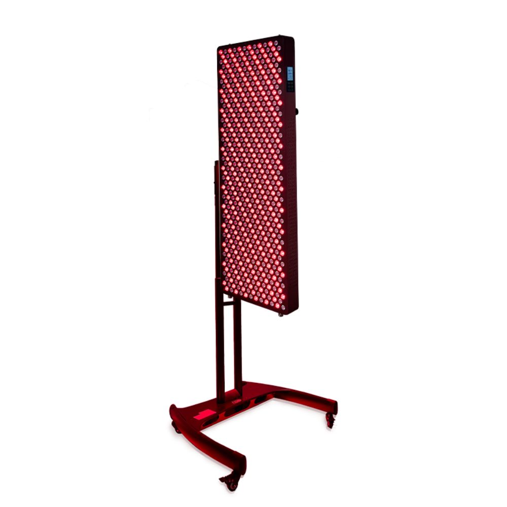 6000W Infrared Large Red Light Therapy Panel – Full Body LED Device with Electric Stand