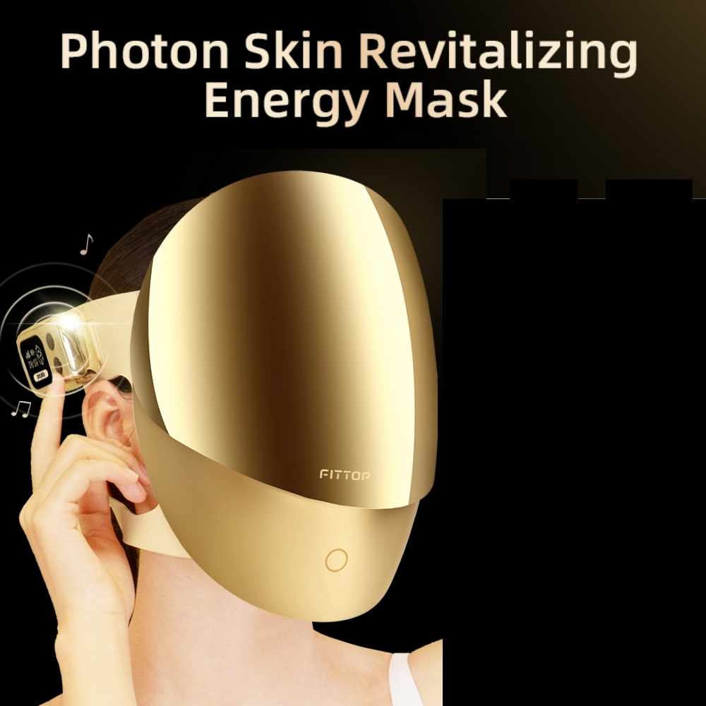 Valenluma Red Light Therapy Face Mask  Smart LED Light Therapy 3D Design 5 Colors Skin Rejuvenation Anti-aging