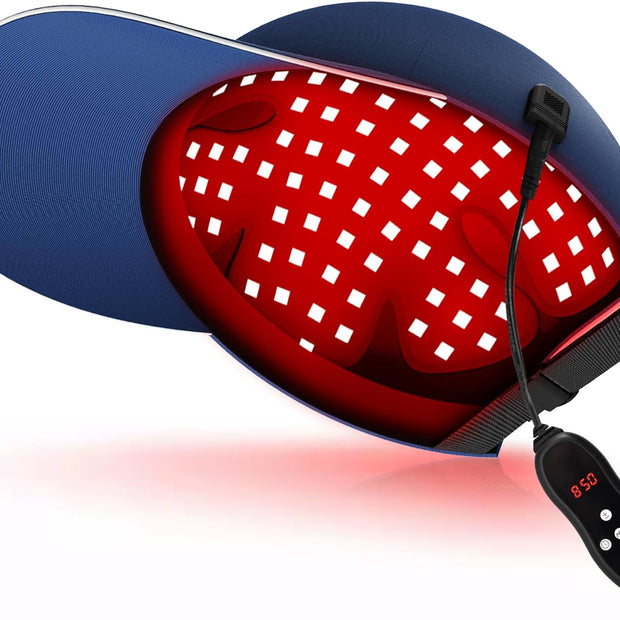 Red Light Therapy Cap for Hair Regrowth Device SMD technology. 3 in 1 flat LED lights combo 180pcs 5050 SMD 160 pcs  850 nm, 160 pcs 940 nm660nm 850nm Red Light Therapy Hair for promoting blood circulation and better sleep