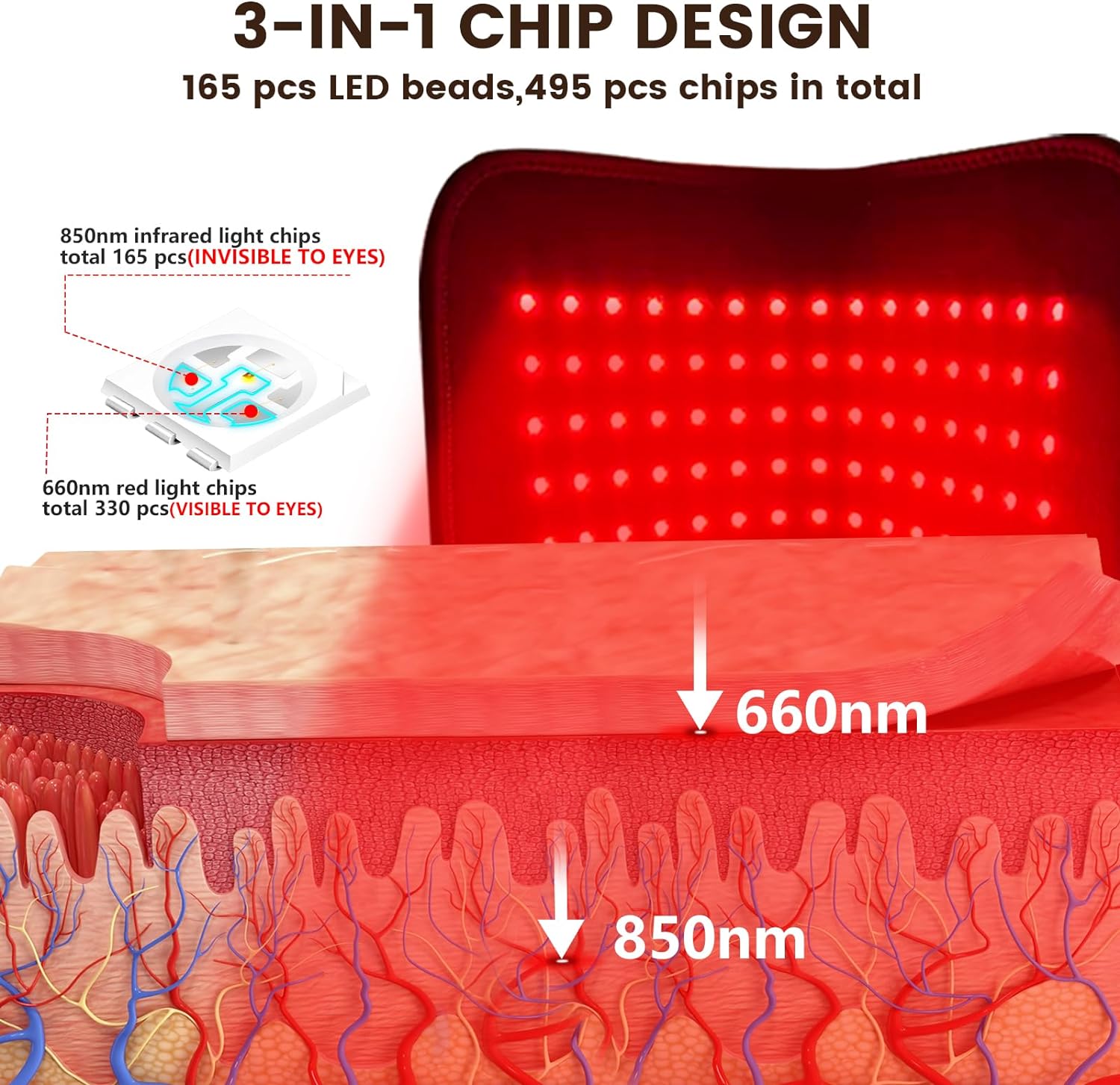 Red Light Therapy for Feet, Infrared Light Therapy for Feet Red Light Therapy Shoe Wraps Ankle Near Infrared Light Therapy Devices for Feet