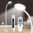 Happy Light Therapy lamp 11000 Lux,LED UV-Free Sunlight lamp,Full Spectrum Happy Therapy lamp with 10 Adjustable Brightness Levels,2 in 1 Retractable Floor Sad Lamp