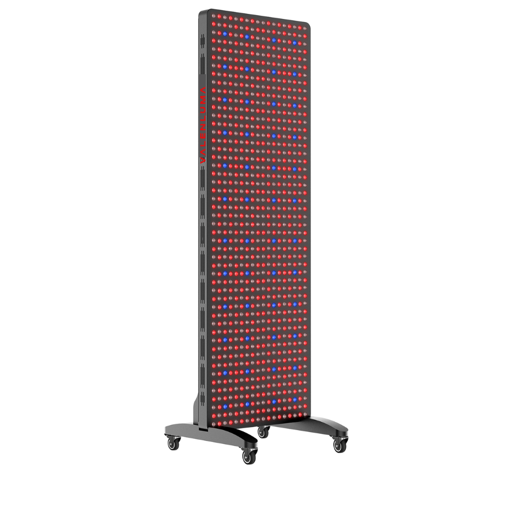 Valenluma Core Signature Elite 1500W Actual Power Consumption Red Light Therapy Panel with Electric Stand – 960 Pcs High Irradiance Infrared Therapy for Fitness & Recovery