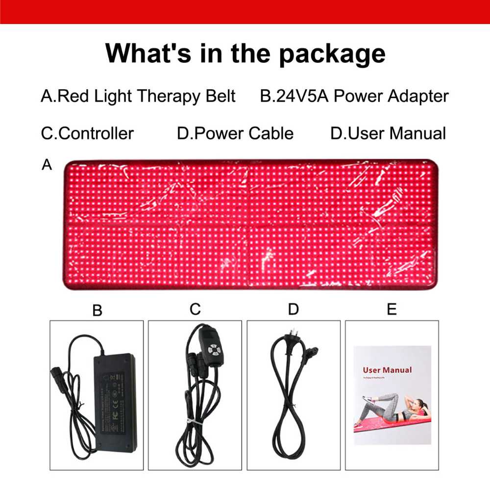Red Light Therapy Mat Full Body Quad  Chips 1280pcs 5050 LED 660nm 850nm Pain Relief Red Light Therapy Mat  High Spectrum