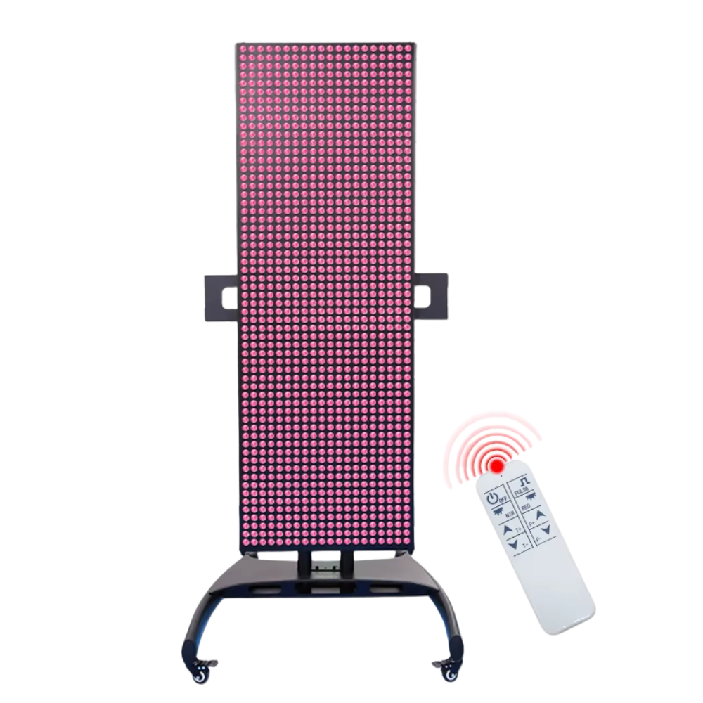 Valenluma Force Titan Series 6000W Infrared Large Red Light Therapy Panel – Full Body LED 1200 Pcs with  Stand