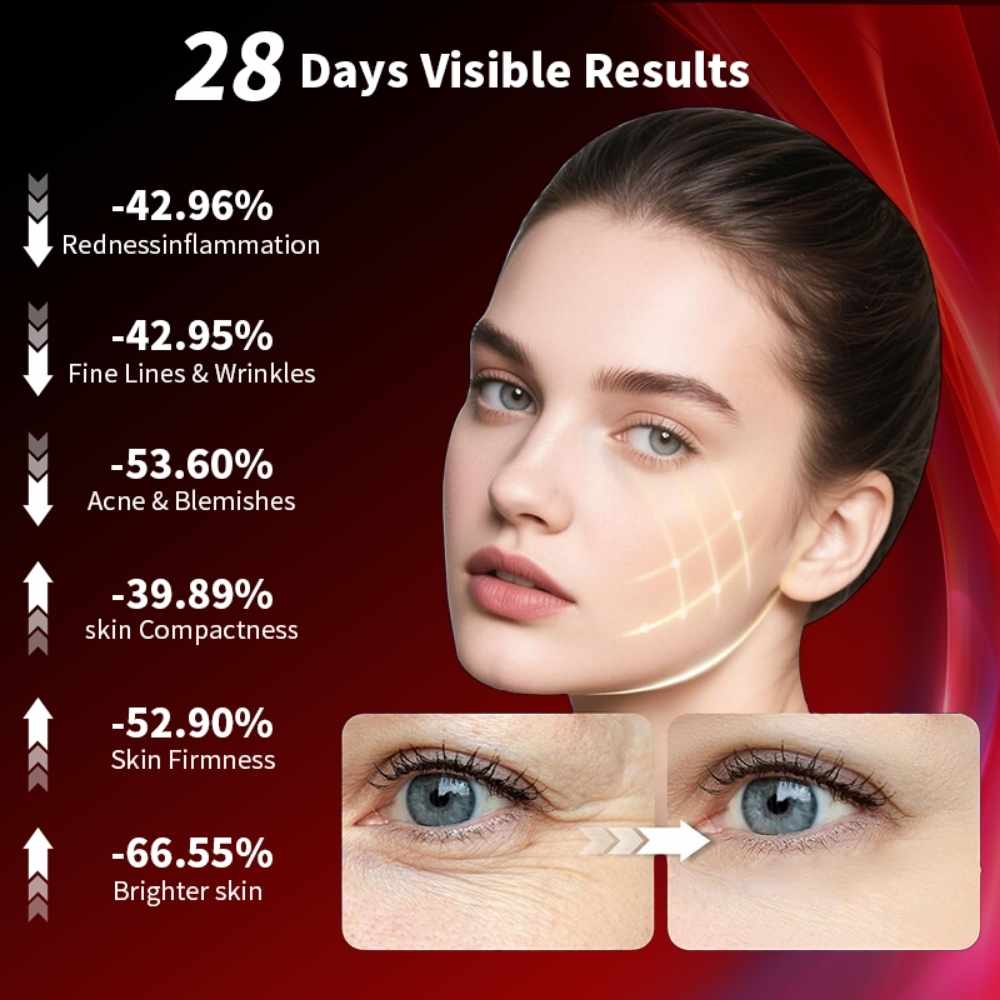 Valenluma Silicone LED Light Therapy Mask With Near Infrared Led Facial Mask  Mask Red Led Therapy Beauty Devices