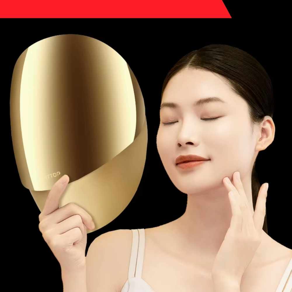 Valenluma Red Light Therapy Face Mask  Smart LED Light Therapy 3D Design 5 Colors Skin Rejuvenation Anti-aging
