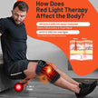 Pack of 2 Wireless Red Light Therapy & Vibration Massage Knee Brace