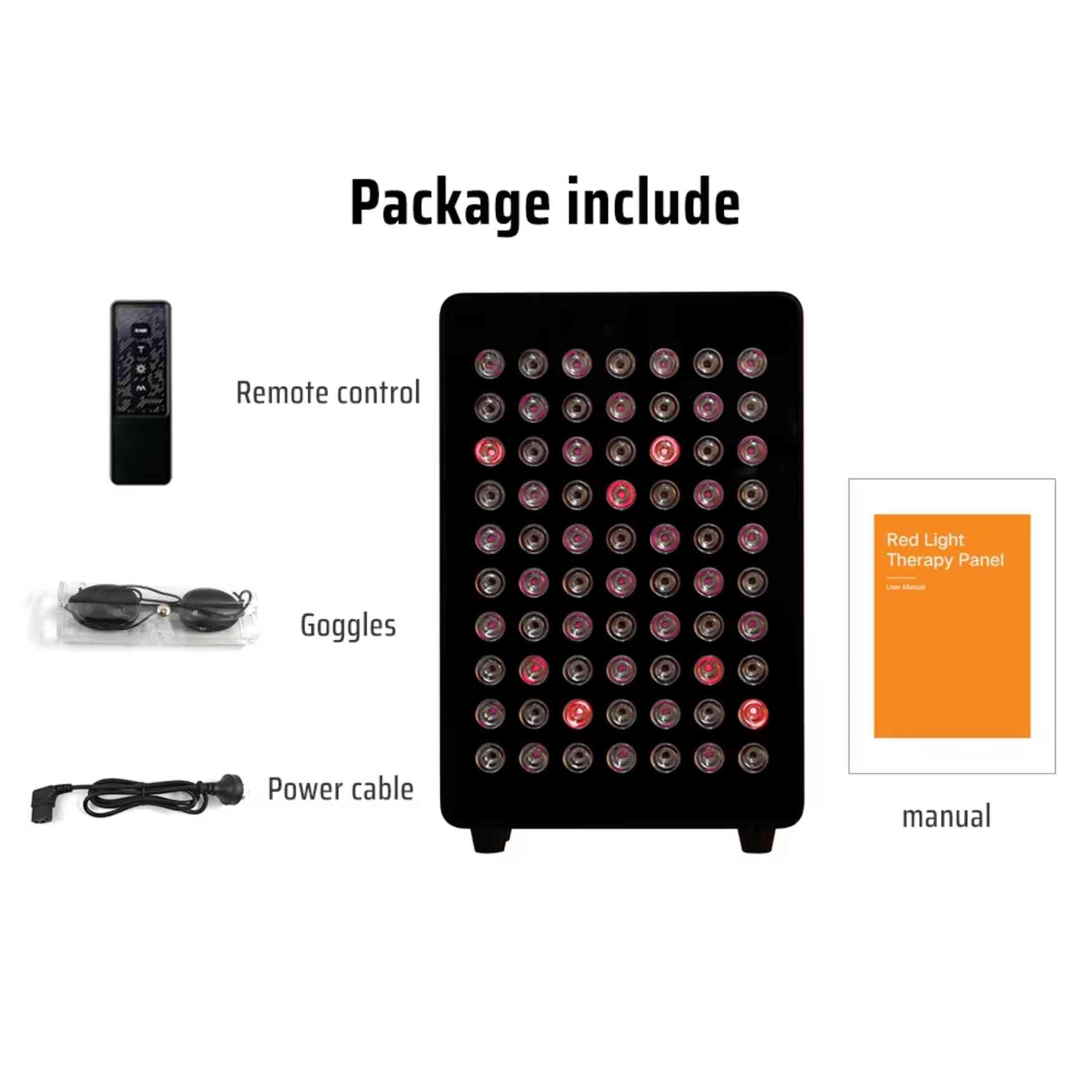 LED Red Light Therapy Mini Panel for Facial & Skin Care | 630nm–850nm Infrared Beauty Device | Valenluma