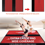 Red Infrared Light Therapy Sleeping Bag Blanket for Whole Body, 5050SMD LED 660nm Red Light Therapy Mat Sleep Bag 850nm Near Infrared Light Therapy Devices for Pain Relief and Better Sleep