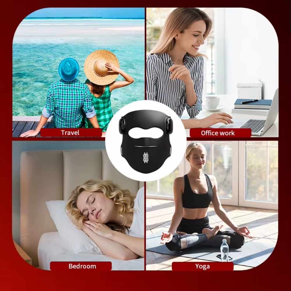 Valenluma 3D Laser Red Light Face Mask with AI Voice Control