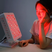 Red Light Therapy Panel for Body Face, 60 Dual-Chip LEDs, Red 660nm & Near Infrared 850nm Combo, High Power Red Light Therapy Panel for Recovery, Pain Relief, Wound Healing, Skin Health, 80W
