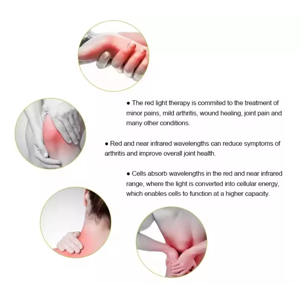 Valenluma Red Light Near Infrared Therapy Bed 630nm 660nm 810nm 850nm 940nm LED  for Pain Relief Wound Healing