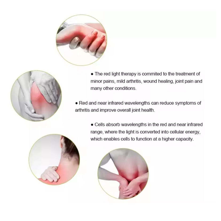 Valenluma Red Light Near Infrared Therapy Bed 630nm 660nm 810nm 850nm 940nm LED  for Pain Relief Wound Healing