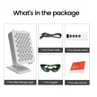 Red Light Therapy Panel for Body Face, 60 Dual-Chip LEDs, Red 660nm & Near Infrared 850nm Combo, High Power Red Light Therapy Panel for Recovery, Pain Relief, Wound Healing, Skin Health, 80W