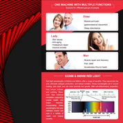 Valenluma LED Red Light Infrared Therapy Bed For Pain Relieve  near infrared LED light Therapy