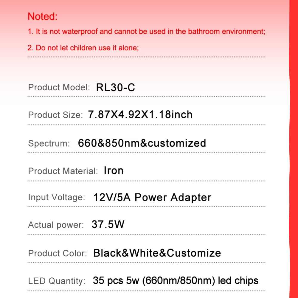 Mini Handheld LED 40 Pcs Red Light Therapy Device Therapy Panel 660Nm 850Nm Handheld LED Red Light Therapy Panel