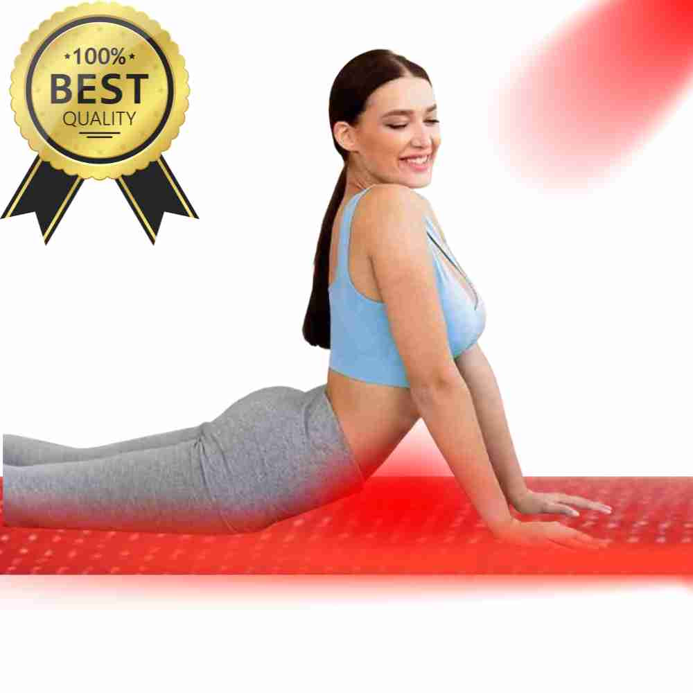 Red Light Therapy Mat Full Body LED 1350 Pcs 660nm 850nm For Body Wellness & Pain Relief Size 180x90 CM