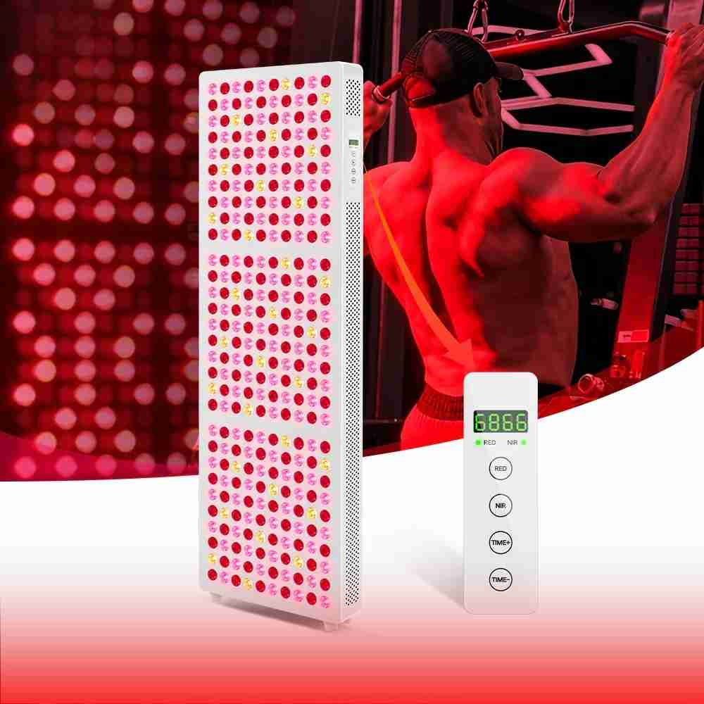 Red Light Therapy Panel Standing Full Body Face LED 300 Pcs 1500 W Beauty Device  Light Therapy Panel
