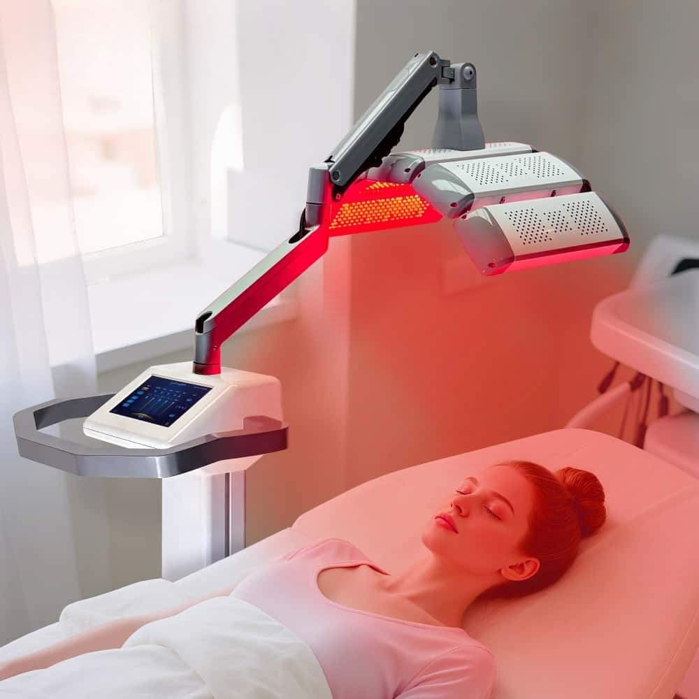 Standing PDT Led Light Therapy Touch Screen Medical-Grade 31 Colors  for Personal Care Pain Relief
