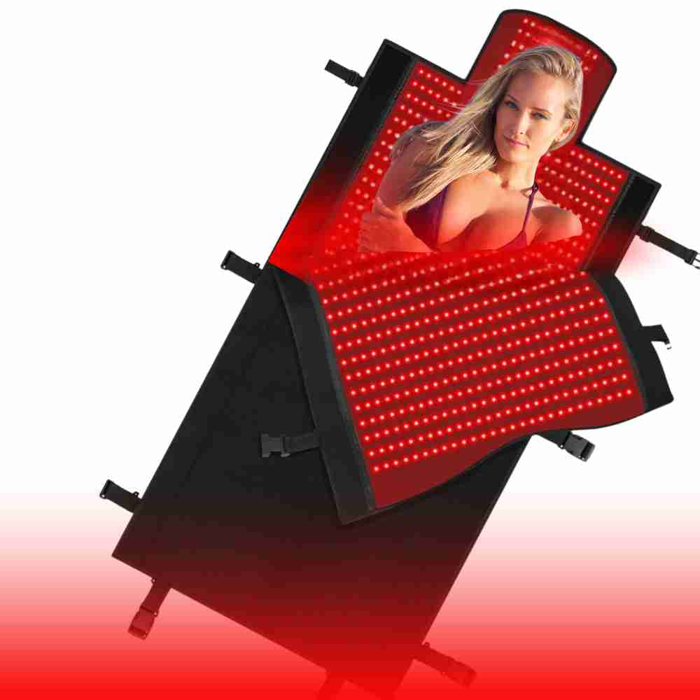 Red Light Therapy Sleeping Bag  Blanket  3 IN 1 LED Beads 2570 Pcs Full Body  Phototherapy Light Therapy