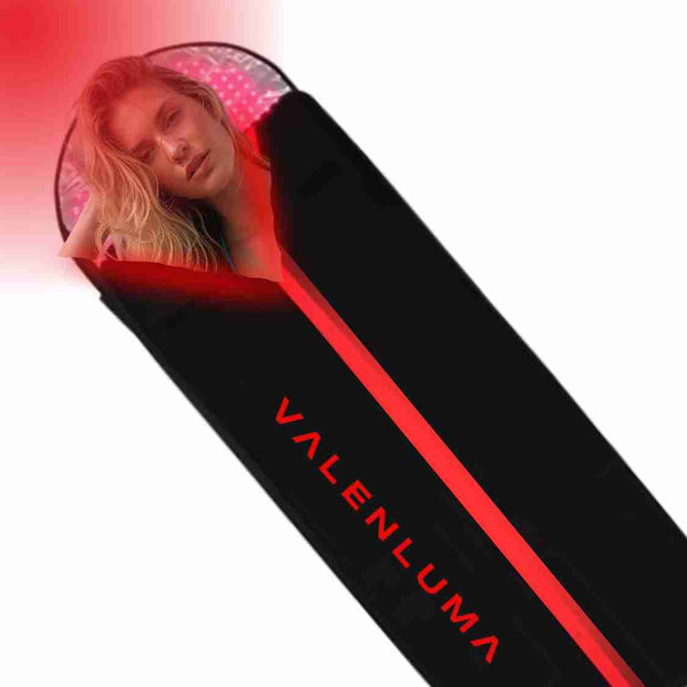 Valenluma Red Light Sleeping Bag Blanket Therapy U -Triple Chips 2480 Pcs 5050 smdled size 160x60 cm for Better Sleep