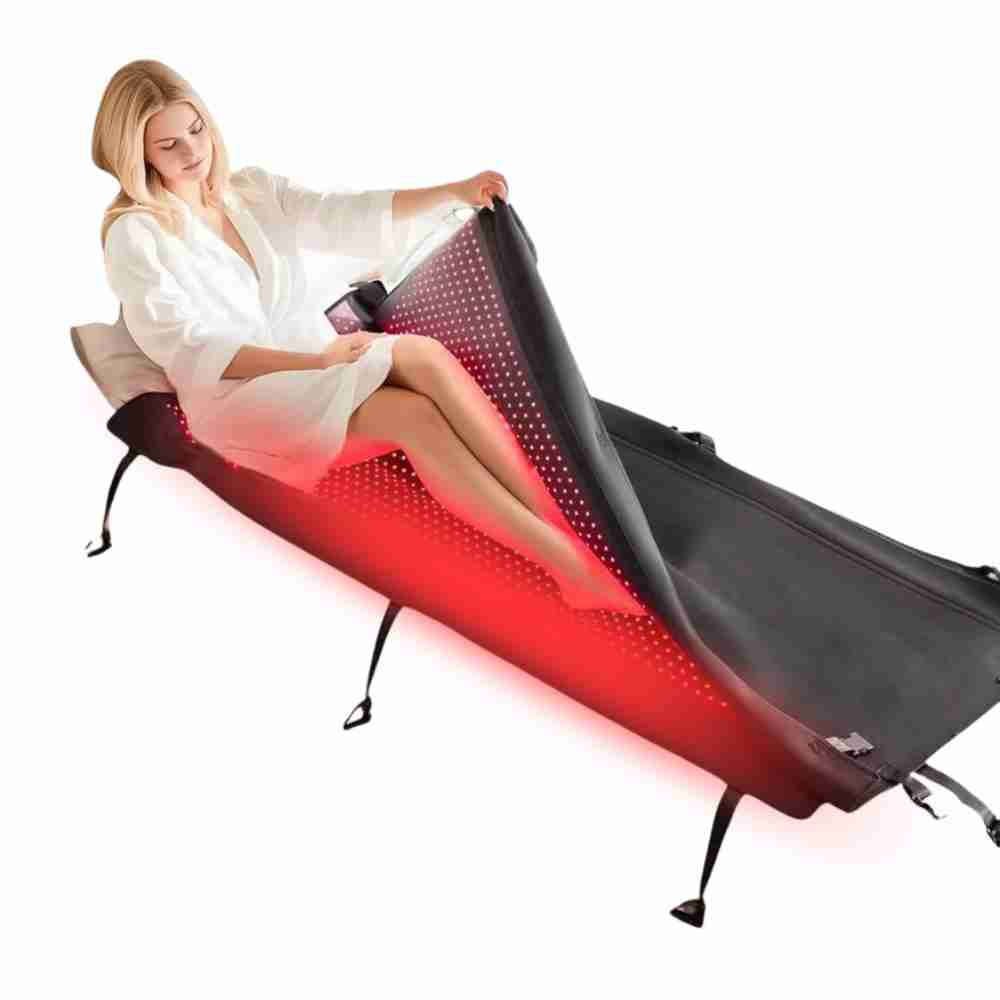 Valenluma Red Light Therapy Sleeping Bag 2570 LED Detachable Blanket Dual Wavelength  for Better Sleeping