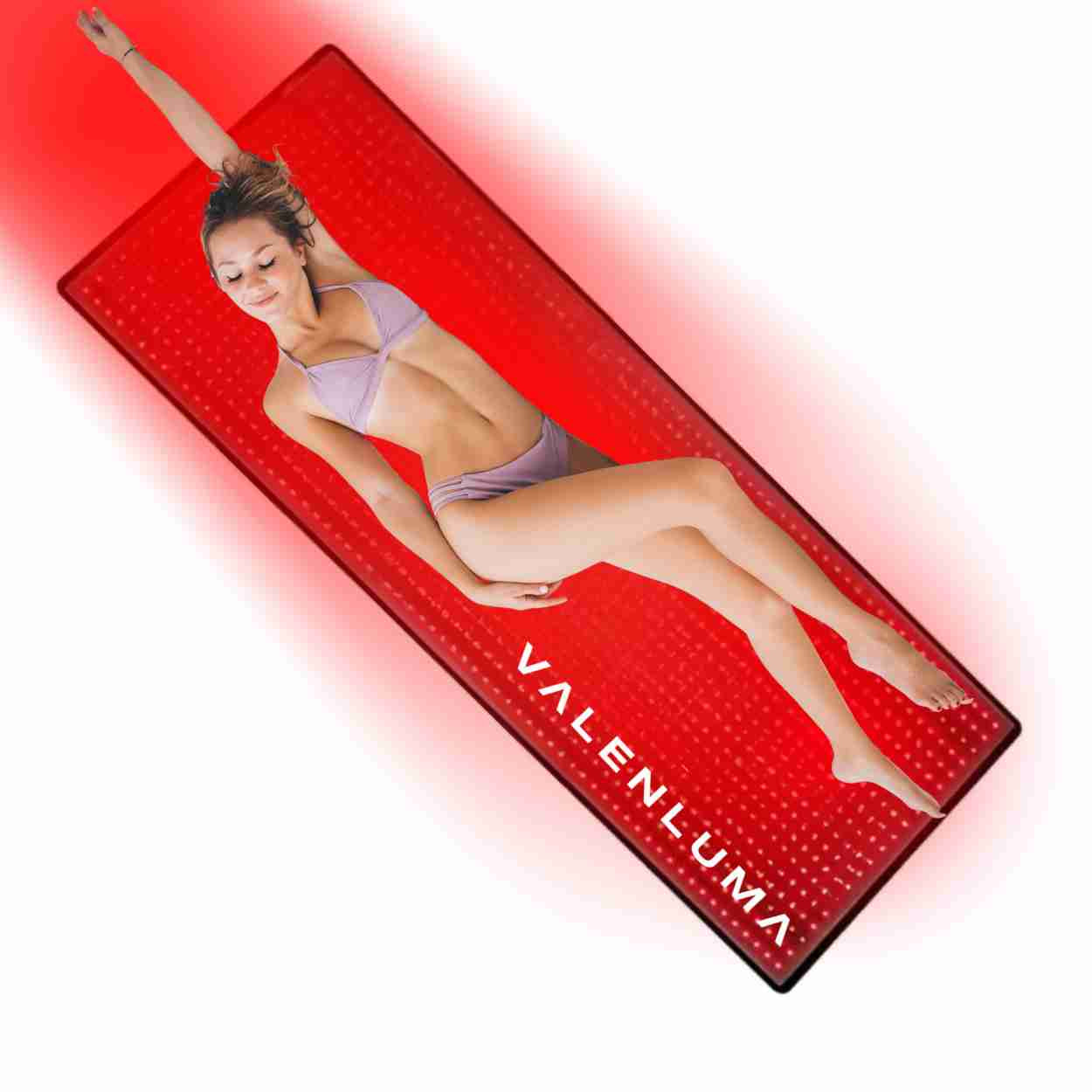 Higher Dose Red Light Mat Full Body LED 660nm Red Light Therapy Mat LED 3840 Pcs 1280pcs red light (660 nm) and 2560pcs invisible infrared lights Near Infrared Light Therapy Devices for Whole Full Body Pain Relief