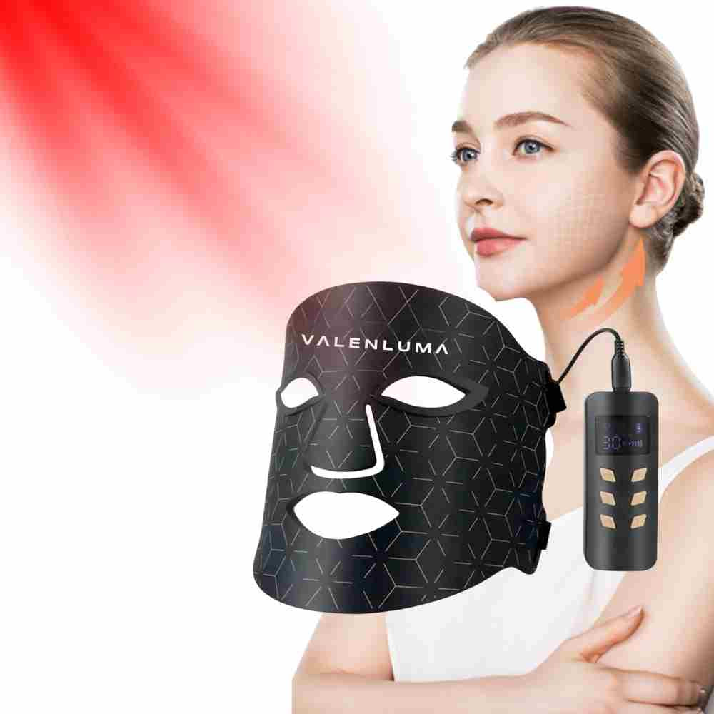 Valenluma Led  Red Light Therapy Face Mask 240pcs PDT Infrared Lamp