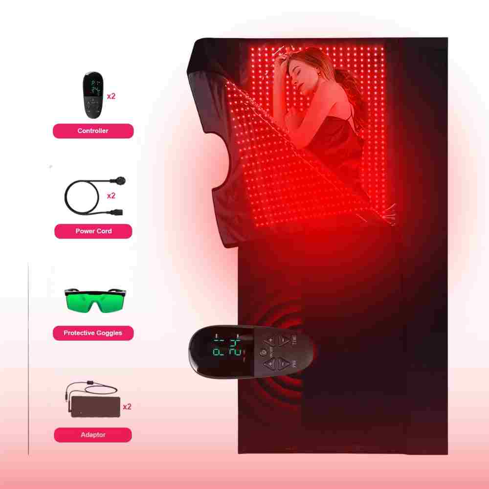 Valenluma Full Body Red Light Therapy Sleeping Blanket For Pain Reliefs NIR Red Light  1.8m Near Infrared Therapy Sleeping Bag