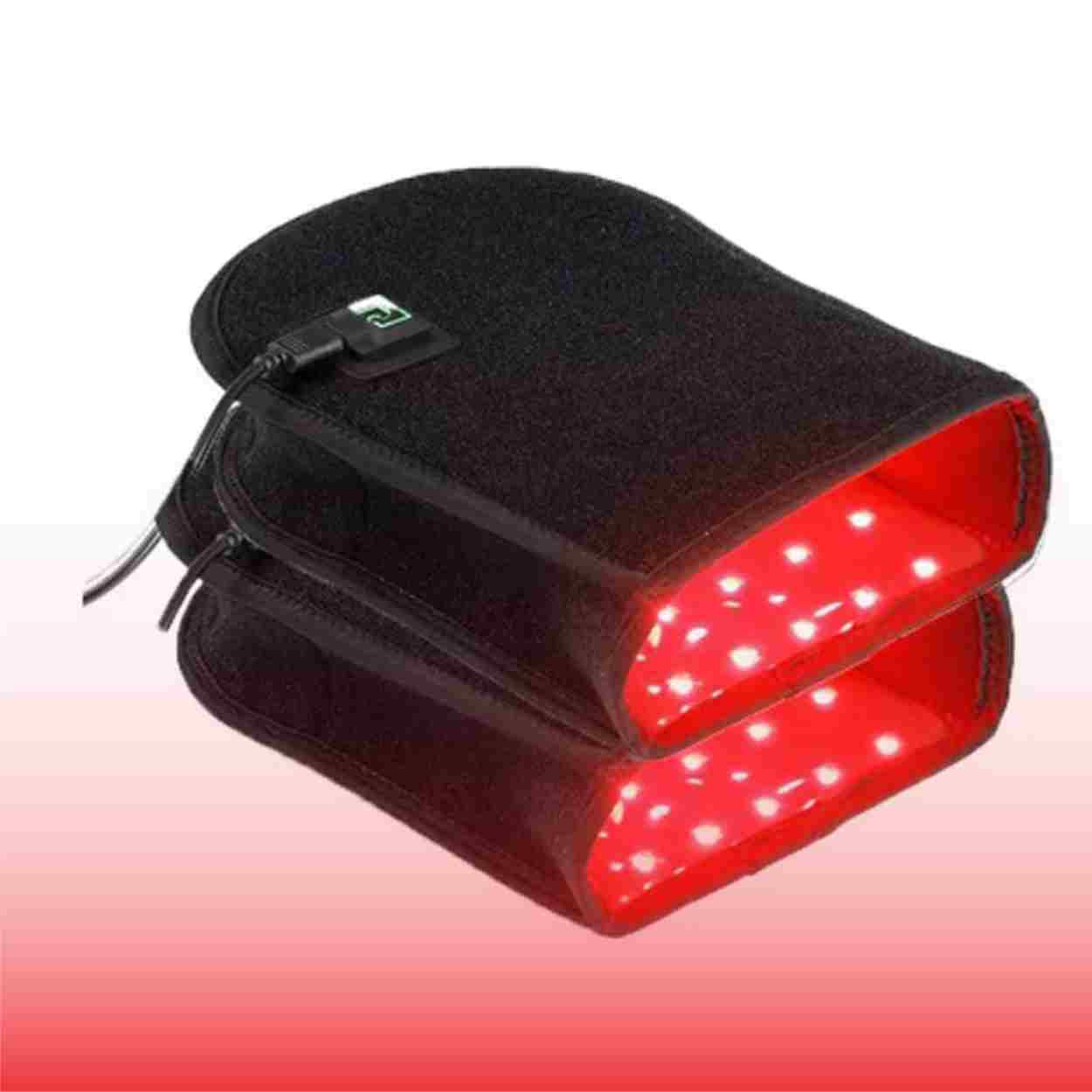 One Pair of Red Light Therapy Hand Gloves Finger Wrist 660nm 850nm Photon Therapy