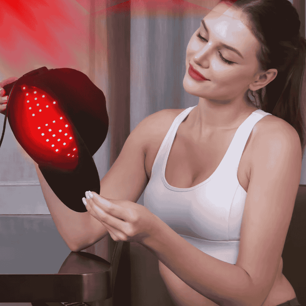 Triple Chip Pdt  Led Red Light Therapy Cap Hair Growth Wearable 144pcs Triple Chip LED (3 in 1)