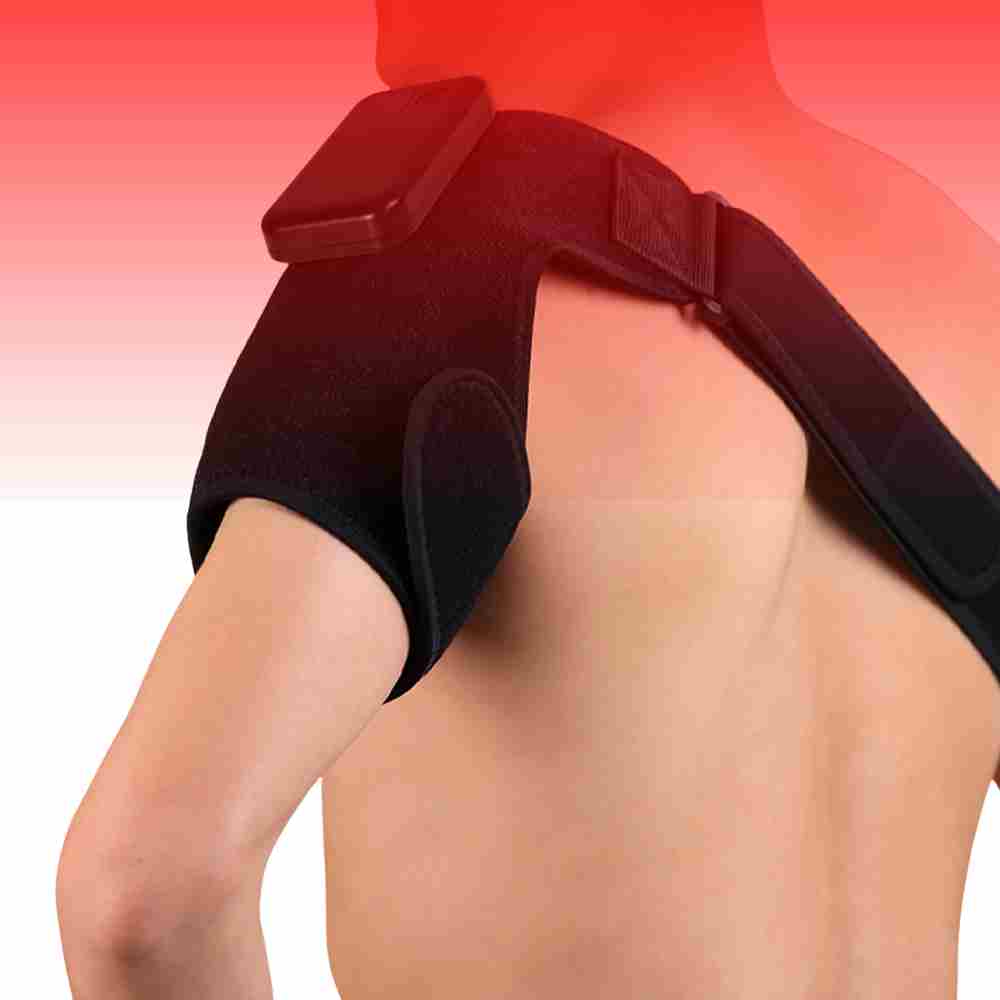 Near Infrared Red Light Therapy Shoulder Wearable LED Light 60 Pcs with Built in Power Bank 2500 mAh Pain Relief