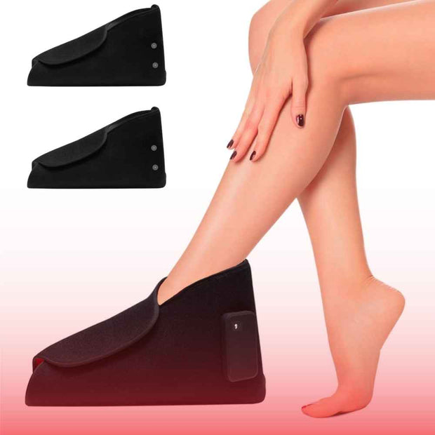 Pack of 2 of Red Infrared Light Therapy for Feet Wearable LED 60Pcs 660nm & 850nm Built-in Power Bank for Foot Pain Relief