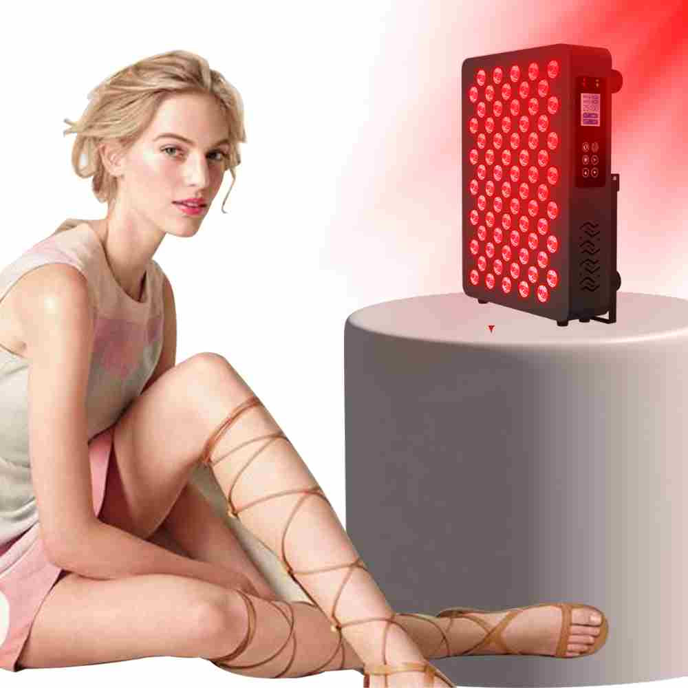 Mini Red Light Panel with Remote Control Led Near Infrared  Light Therapy 70 Pcs 600/ 630/660/810/830/ 850nm Led Red Light Therapy Panel Device for Home Use