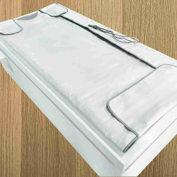 Far Infrared Sauna Blanket Advanced Technology PU 3-Zone Heating  Body Pain Relief Sauna Blanket for Home Use