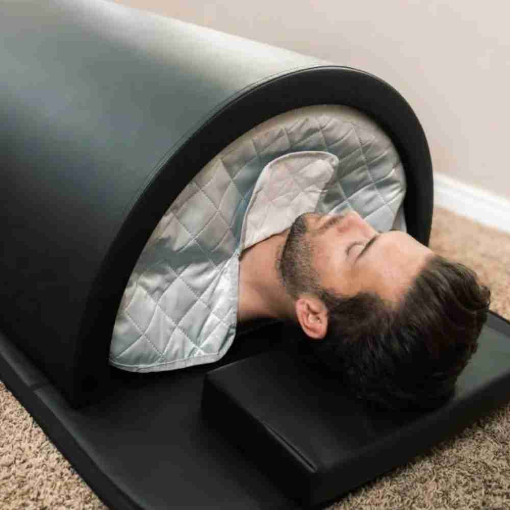 Infrared Sauna Dome 3 Heating Zone  Hot Hyperthermia Sauna For Body Slim Weight Loss Fat Reducer at home use