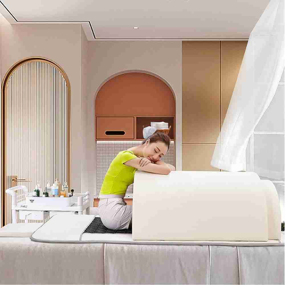 Premium White Jade Stone Photon Infrared Sauna Dome Tourmaline Germanium Stone  for Sweating Weight Loss Detox