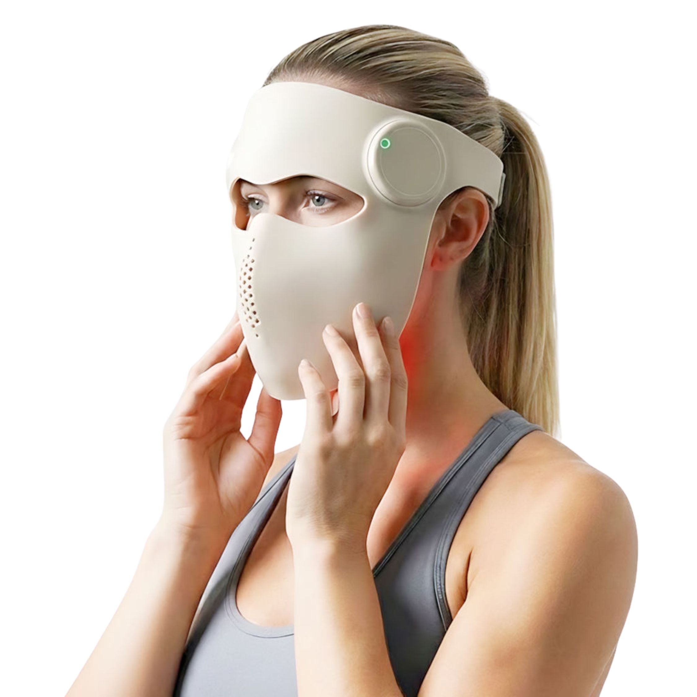 Valenluma  PDT  Red Light Photon Therapy Face & Neck Mask Light Therapy