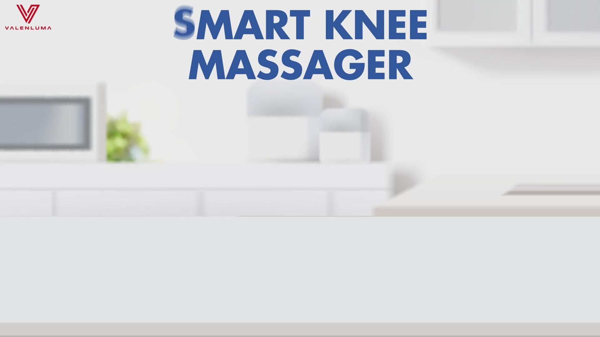Smart Knee Massager - 3-in-1 Knee Massager with Heat Vibration and Red-Light Therapy ( Pack of 2)
